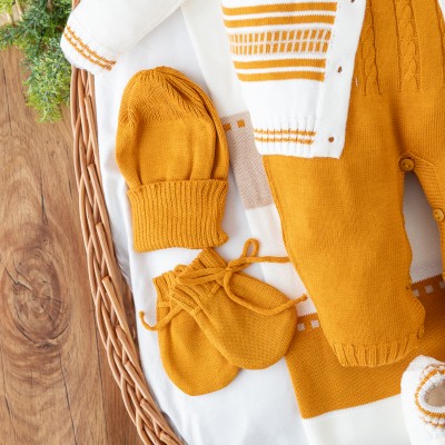 Saída de Maternidade Muriel - Mostarda